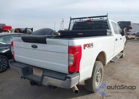 2021 Ford F-250 Xl из США, поврежденный, VIN 1FT7W2B6XMEE12428
